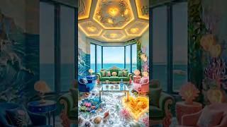 Wait for the end! 🤯 This extreme ocean room makeover is unreal. Would you live here? 🌊✨#shorts#viral