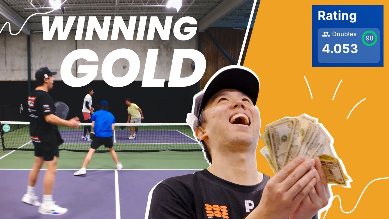 Finally hitting 4.0 in 8.55 DUPR Tournament!