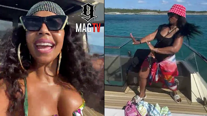 Ashanti's Mom Tina Turns Up On Yacht During Their ...