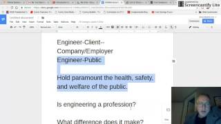 Introduction to Engineering Ethics (3)