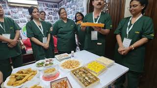 HO-105 - Lt Col (Dr. Swamy MV) from Bangalore has brought us Gulab Laddu Petha and Patisha Barfi