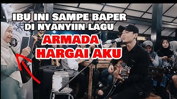 HARGAI AKU - ARMADA (LIRIK) LIVE AKUSTIK COVER BY TRI SUAKA - PENDOPO LAWAS