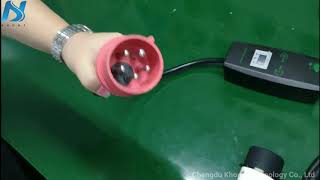 Khons Type 2 IEC62196 to Red CEE EV Chargers