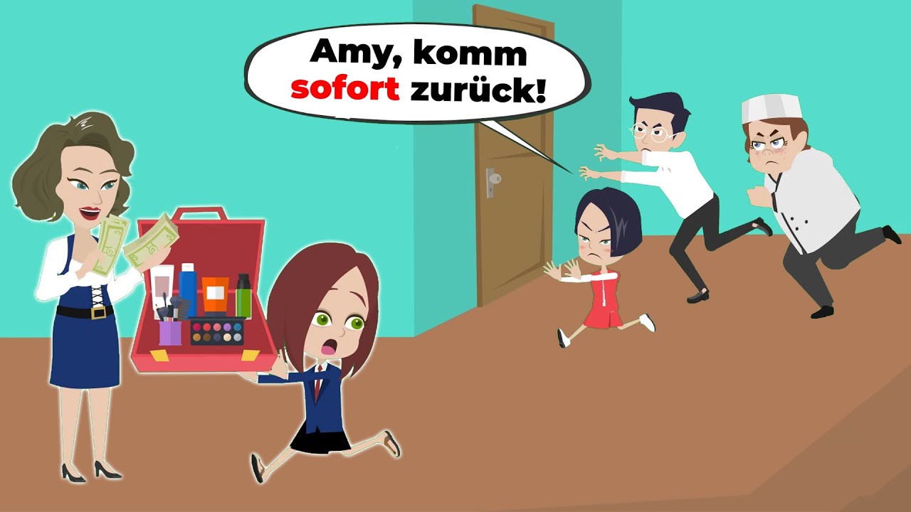Amy wurde wegen des Verkaufs von Kosmetikprodukten verhaftet | Deutsch lernen | Hallo Amy