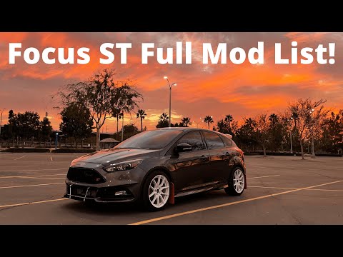 How much have I spent on my Focus ST? Full Mod List!