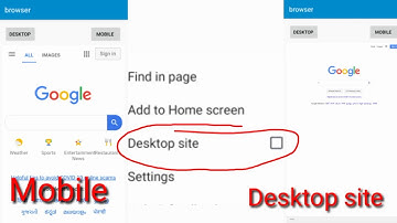How to set desktop mode in Web browser in sketchware