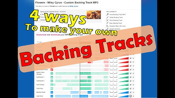 How To Make Backing Tracks (4 ways!)
