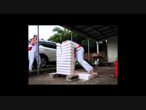 12 Brick Break - Billy Russell.  Zen9 Martial Arts Australia