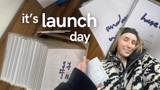 launching my first products in store *small business set up and launch day