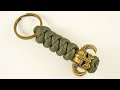 Брелок из паракорда с бусиной / Paracord keychain with bead