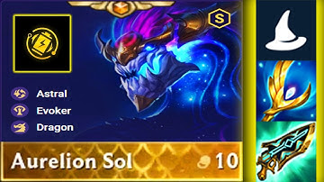 S7 Mage Aurelion Sol + Blue Battery | TFT Set 7 Dragonlands