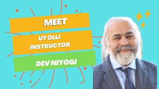 UT OLLI Speaker Testimonial - Dev Niyogi