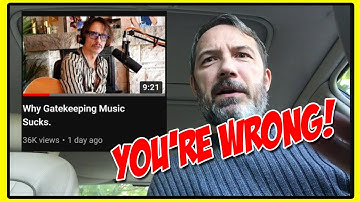 In DEFENSE of MUSIC GATEKEEPERS...and why CONFORMITY SUCKS!