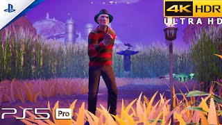 Fortnite (PS5 Pro) 4K 120FPS HDR Gameplay | Freddy Krueger 