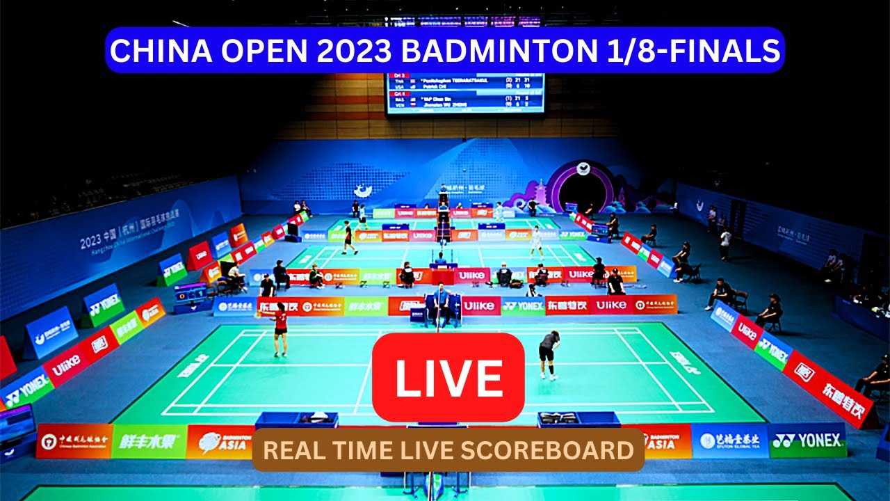 2023 Victor China Open LIVE Score UPDATE Today Badminton 1/8Finals
