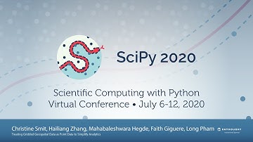 Treating Gridded Geospatial Data as Point Data to Simplify Analytics |SciPy 2020| Christine Smit