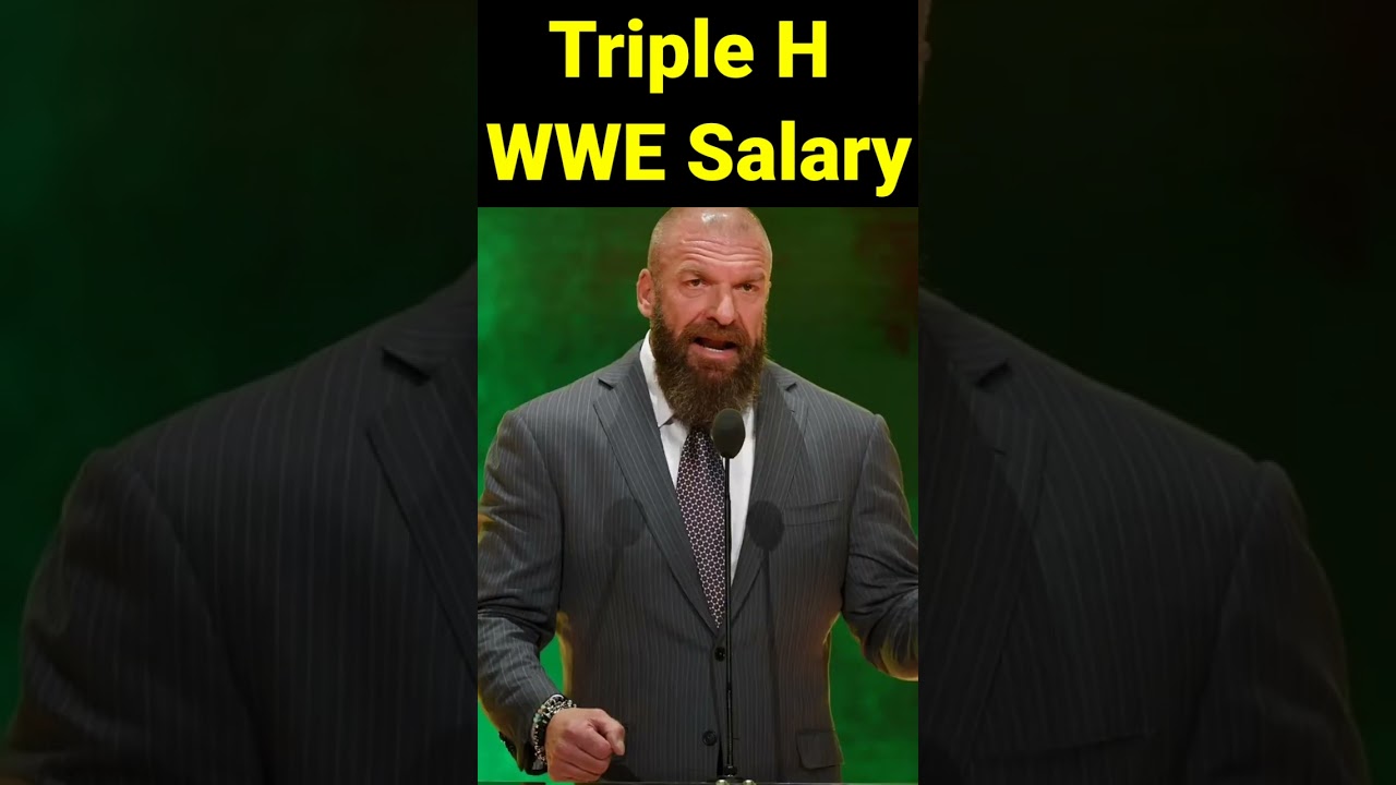 Triple H 2+ million Salary In WWE | Triple H WWE Salary In 2023 