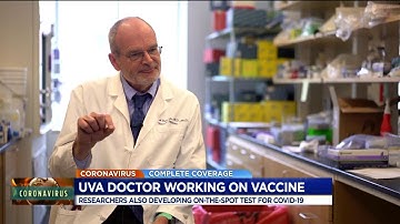 UVA doctors working on COVID-19 vaccine