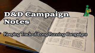 D&D Campaign Notes | Keeping Track of Long-Running Campaigns | Wandering DMs S8 E28 screenshot 4