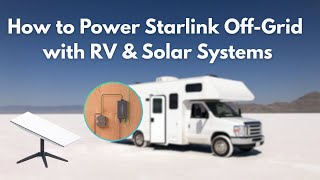 How to Power Starlink Off-Grid with RV, Boat & Solar Systems