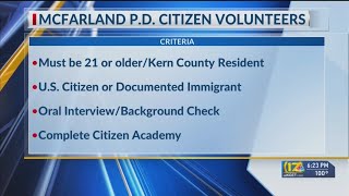 McFarland Police Department citizen volunteers