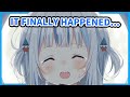 Gura overcome with Emotions being a Vtuber【Gawr Gura / HololiveEN】