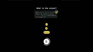 Can You Solve This Python Challenge - Quiz 57 #python #coding #programming #quiz