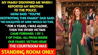 My Family Erased Me for Reporting My Brother | 5 Years Later, the Truth Explodes Hidde Sad story 2.0