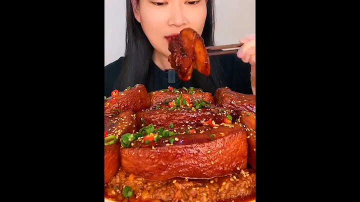 Irresistible ASMR Spicy Pork Belly Bites #mukbang #porkbelly