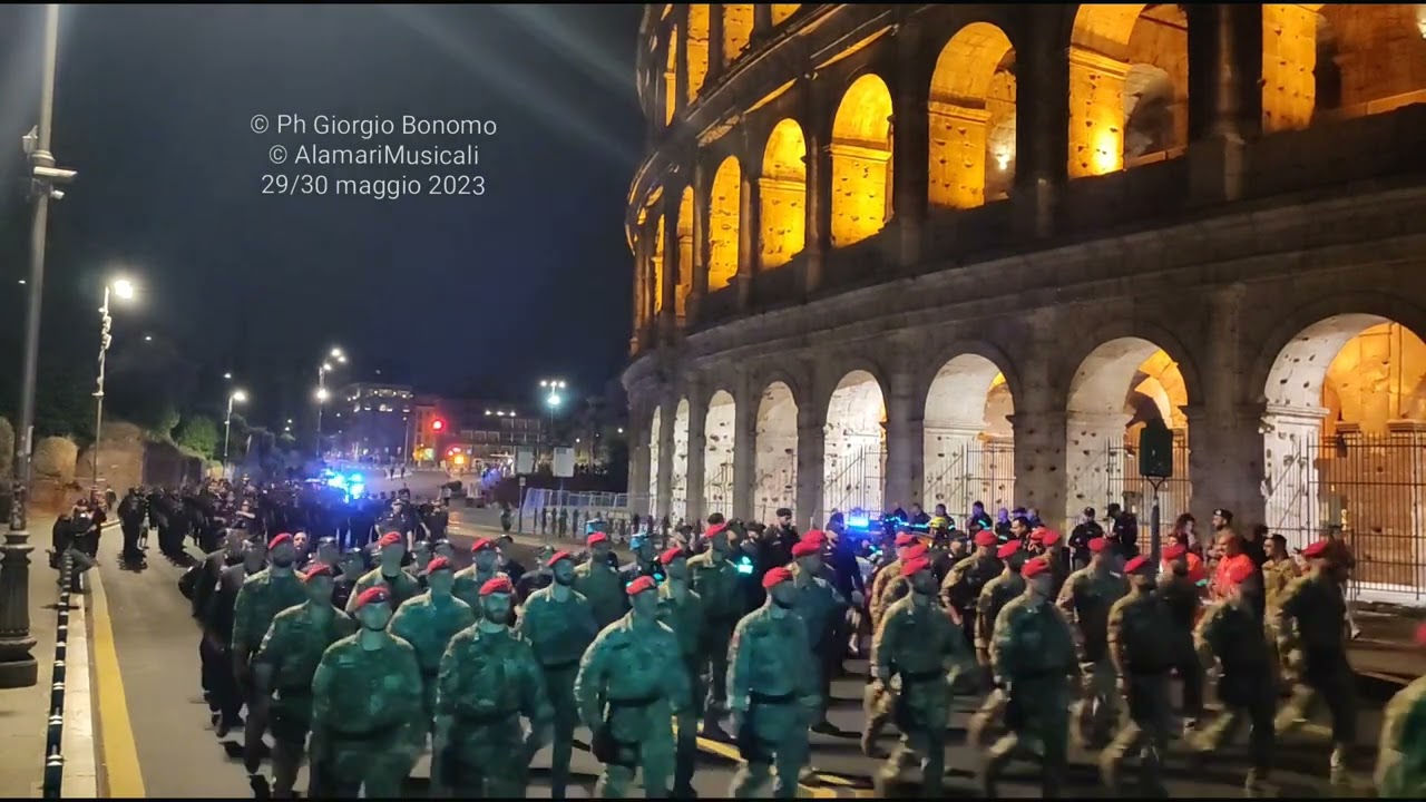 Parata del 2 giugno: prova notturna (3)