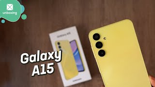 Samsung Galaxy A15 | Unboxing en español