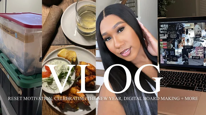 VLOG | RESET MOTIVATION, NEW YEAR EVE, DIGITAL VIS...