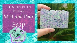 Confetti Melt and Pour Soap Making 3rd Attempt Soap Recipes Tutorial for Beginners