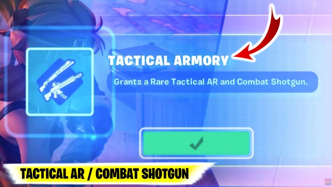 How to get the TACTICAL AR in fortnite (2023) How to get COMBAT