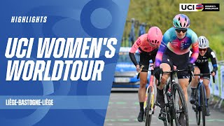 Liège-Bastogne-Liège Highlights | 2024 UCI Women's WorldTour