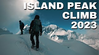 Island Peak (Imja Tse) Summit in 2023 / A Complete Guide to Island Peak (6189M) Summit in Nepal.