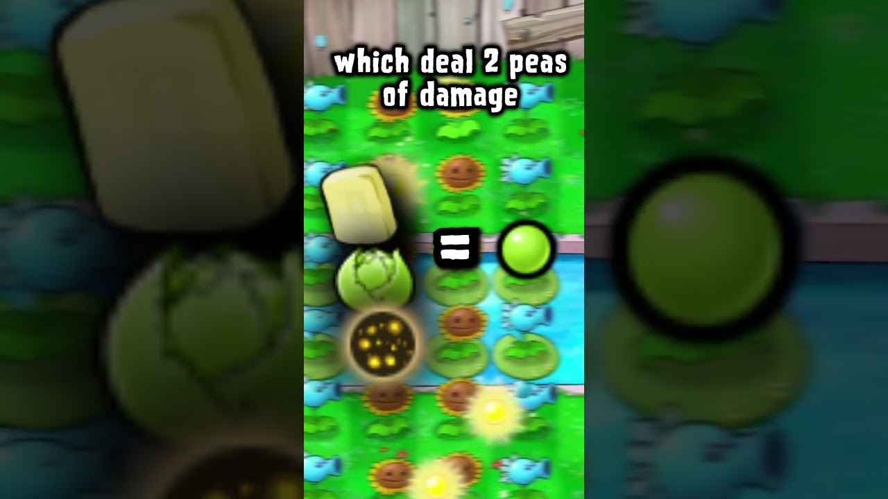 What's the Damage of EVERY Projectile in PvZ!