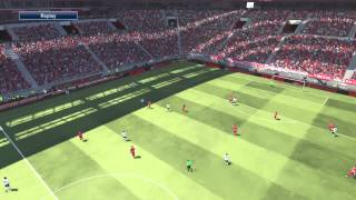 Pro Evolution Soccer 2015 Chested Volley from 30 yards