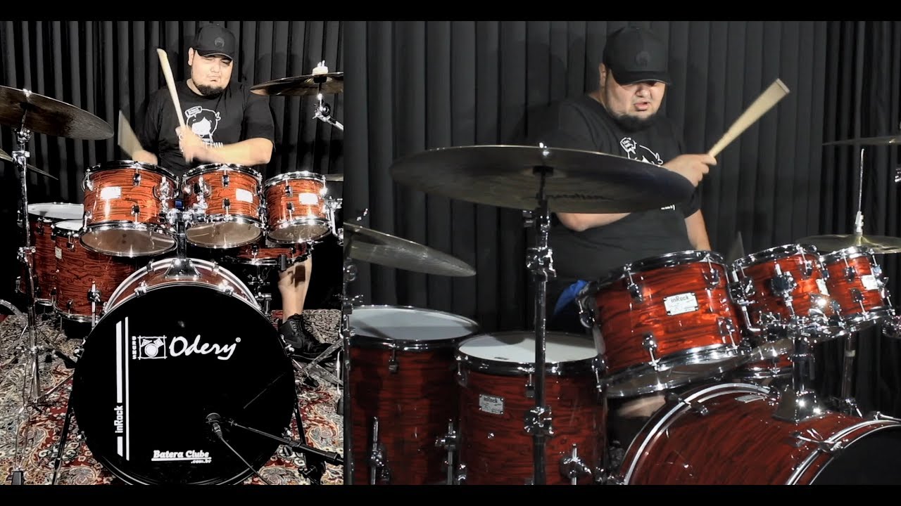 A Bateria mais barata da Odery é boa?! inRock Bloody Tiger com Montanha!