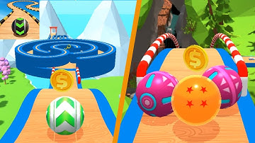 Sky Rolling Balls Super SpeedRun Gameplay Level 816-825