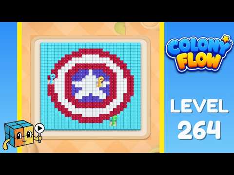 Colony Flow Level 264 Walkthrough Solution