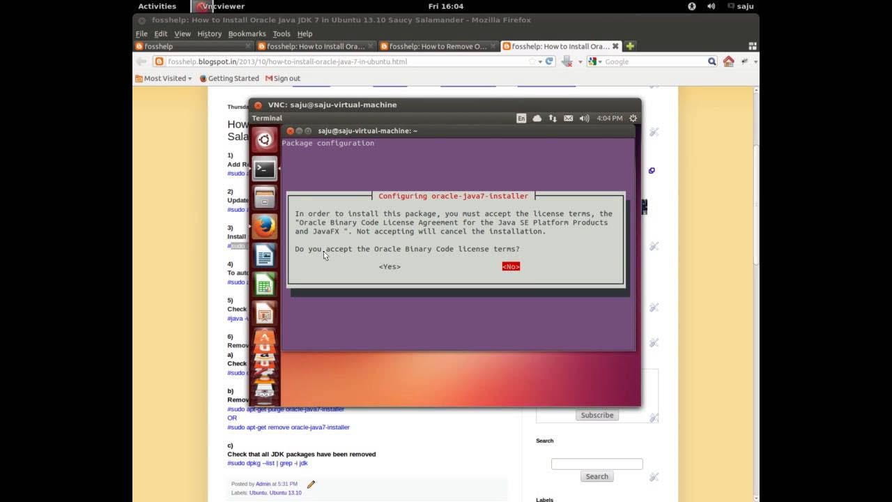 How to Install Oracle Java JDK in Ubuntu - YouTube