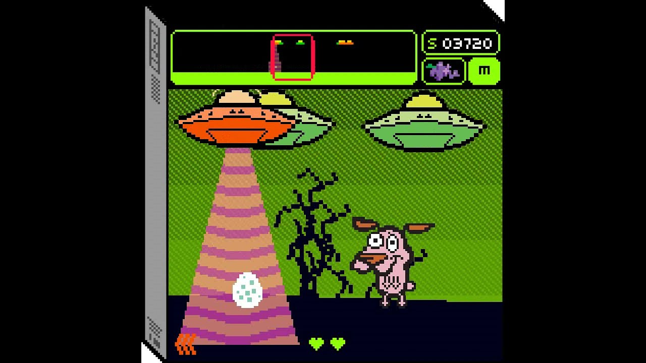 Courage The Cowardly Dog: Encounters [Adobe Flash Player] Gameplay