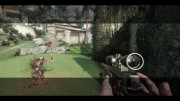 Black Ops 1 Over the Shoulder trickshot tutorial