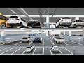 3D Driving Class Update Done! Cars came to the third floor of the underground parking lot.