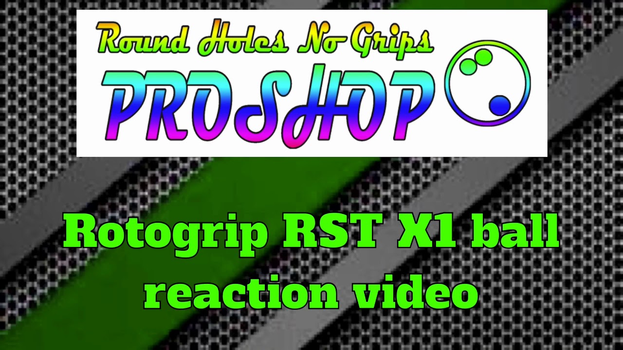 Rotogrip RST X1 Ball Reaction Video