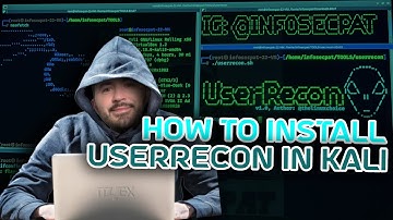 How to Install UserRecon and run the Tool | Kali Linux 2022 with InfoSec Pat