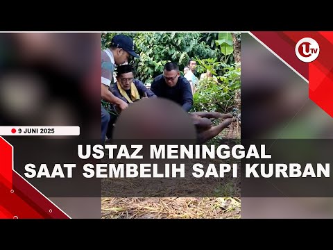 INNALILLAHI, SEORANG USTAZ M3NINGGAL SAAT S3MBEL1H SAPI KURBAN | U-NEWS