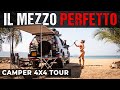 Perch vivo in auto da 8 anni camper 4x4 tour toyota land cruiser