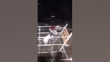 The world recorded jump on horse (2m 35)